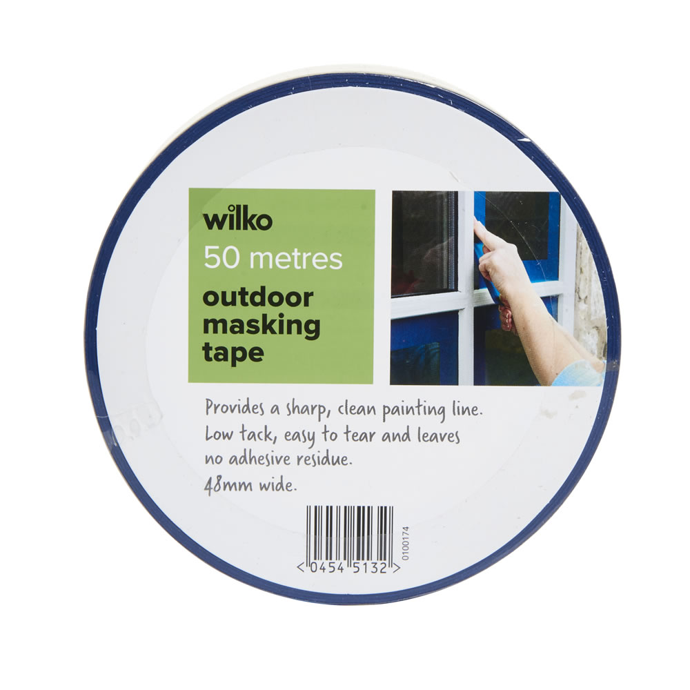 Wilko Outdoor Masking Tape 48mm x 50m Image 1