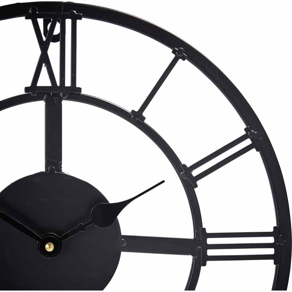 Burwood Skeleton Wall Clock Wilko