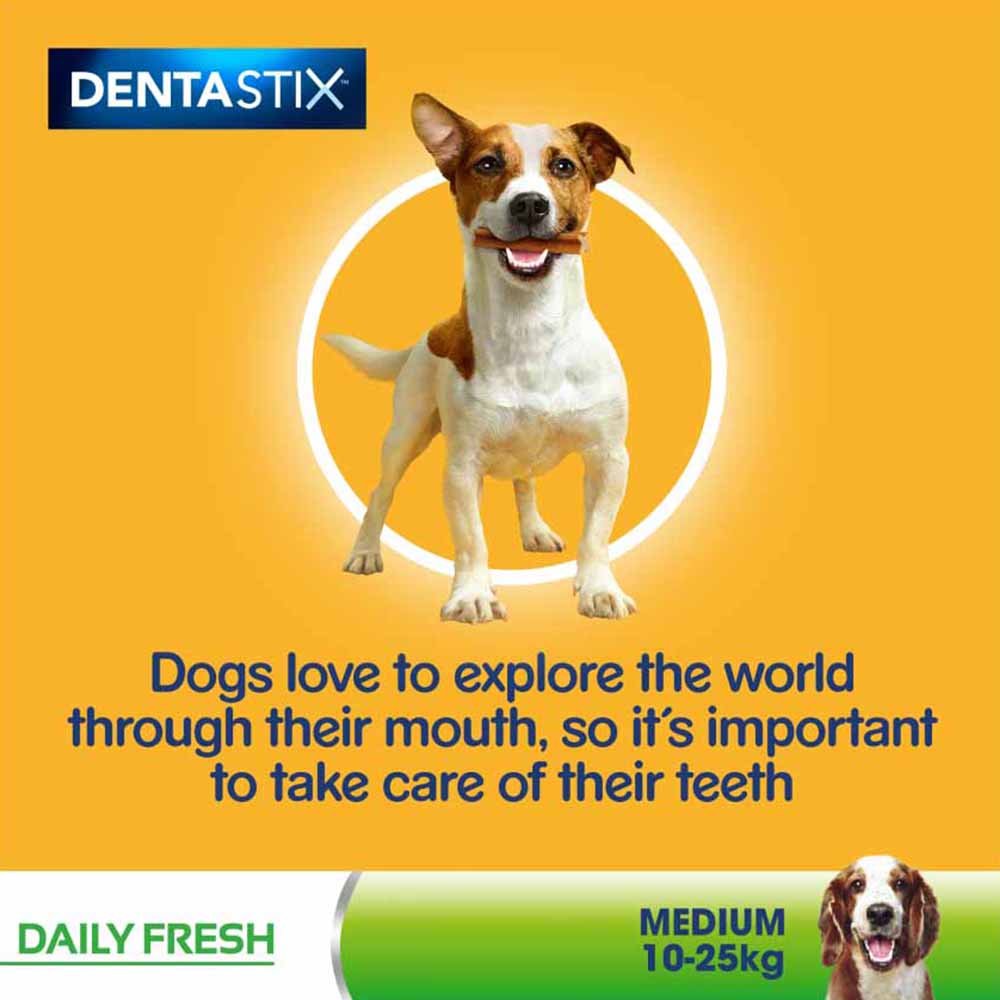 Pedigree Dentastix Daily Oral Care Medium Dog Treats 28 Pack Case of 4 Image 6