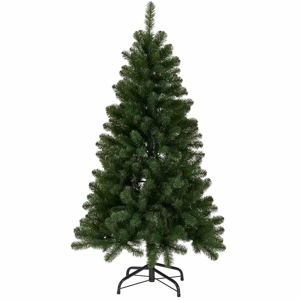Wilko 5ft Canadian Fir Artificial Christmas Tree Image 1