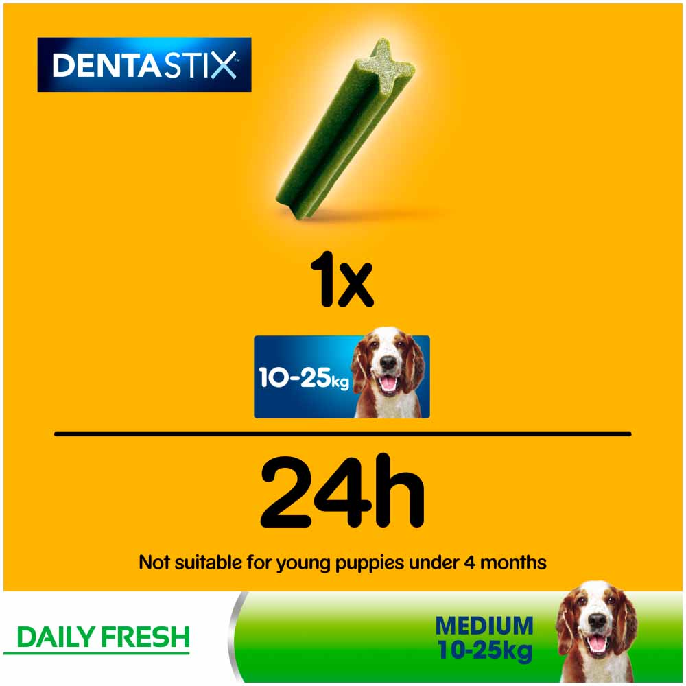Pedigree Dentastix Fresh Adult Medium Dog Dental Treats 5 Pack 128g Image 7