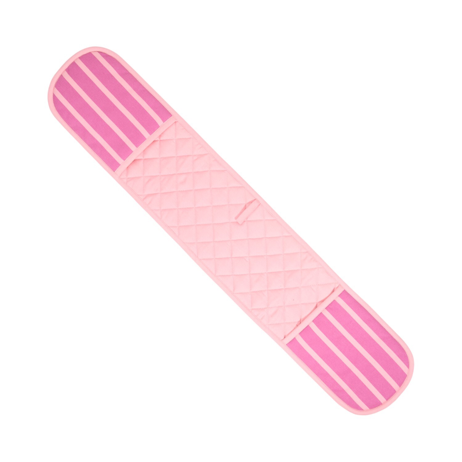 Stripe Double Oven Glove Pink Image 3