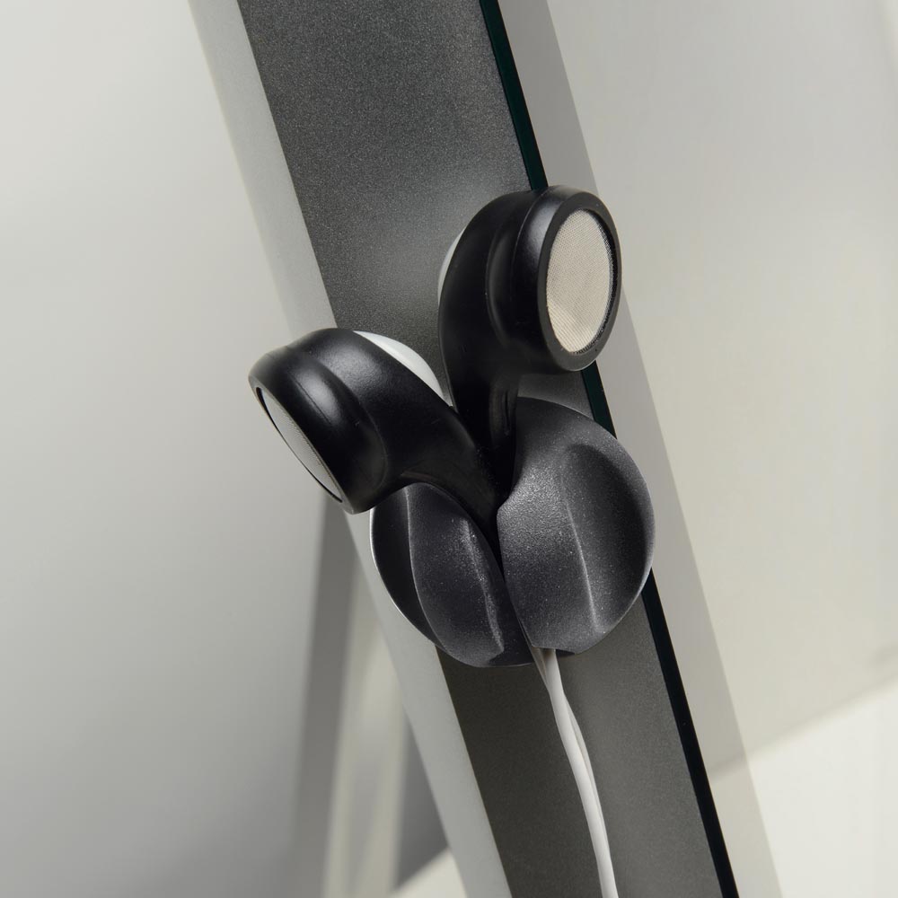 Wilko Cable Tidy Bases 4 Pack Wilko