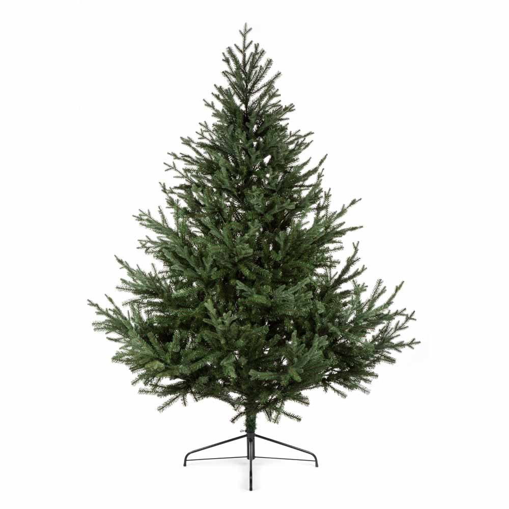 Premier 1.5m Wide Hinged Branches Glenshee Spruce Natural look Christmas Tree Image