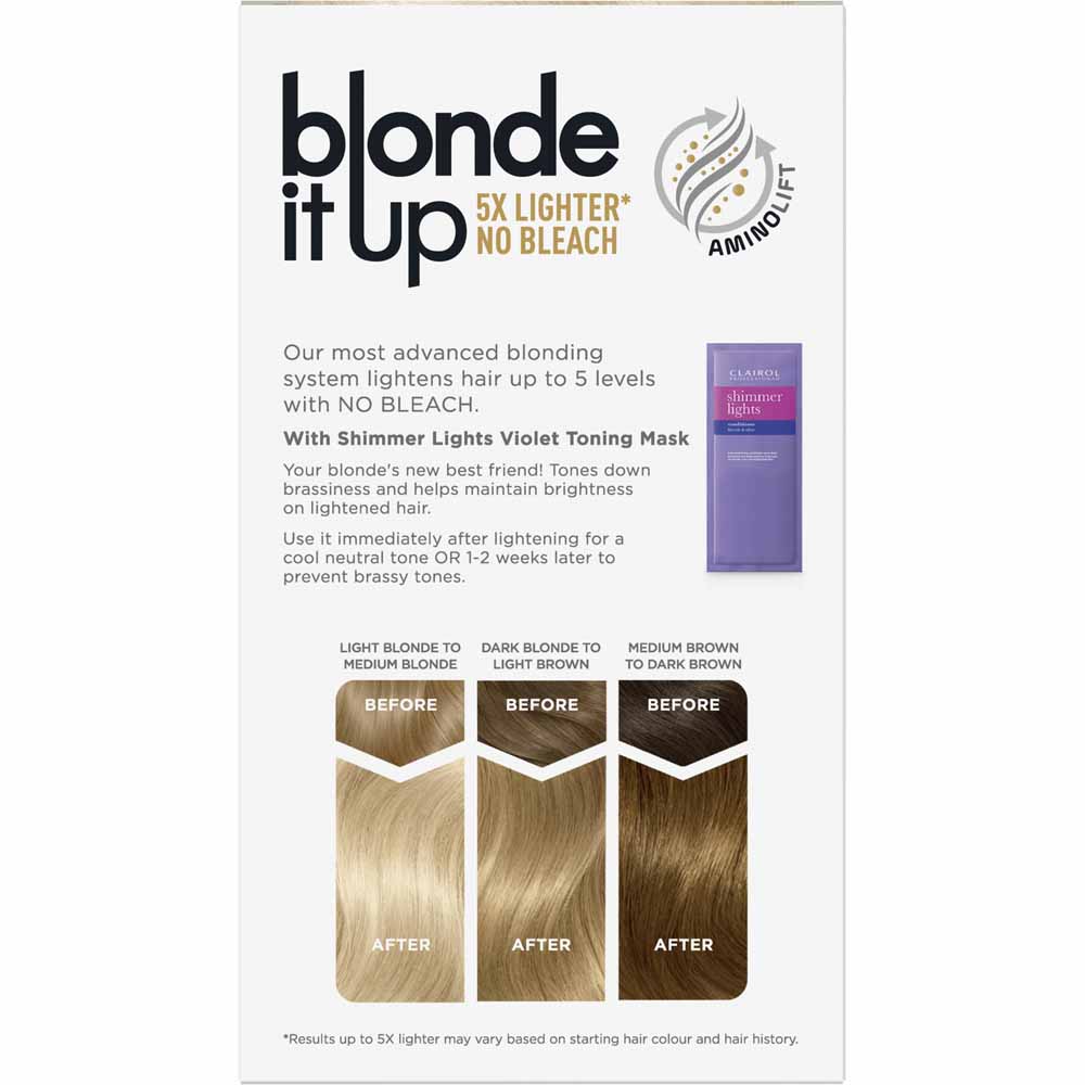 Clairol Blonde It Up Platinum Blonde Hair Dye Image 2