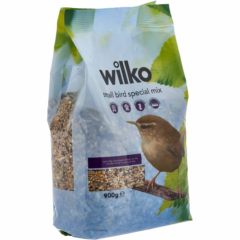 Wilko Wild Bird Special Mix Seed for Small Birds 900g Image 2