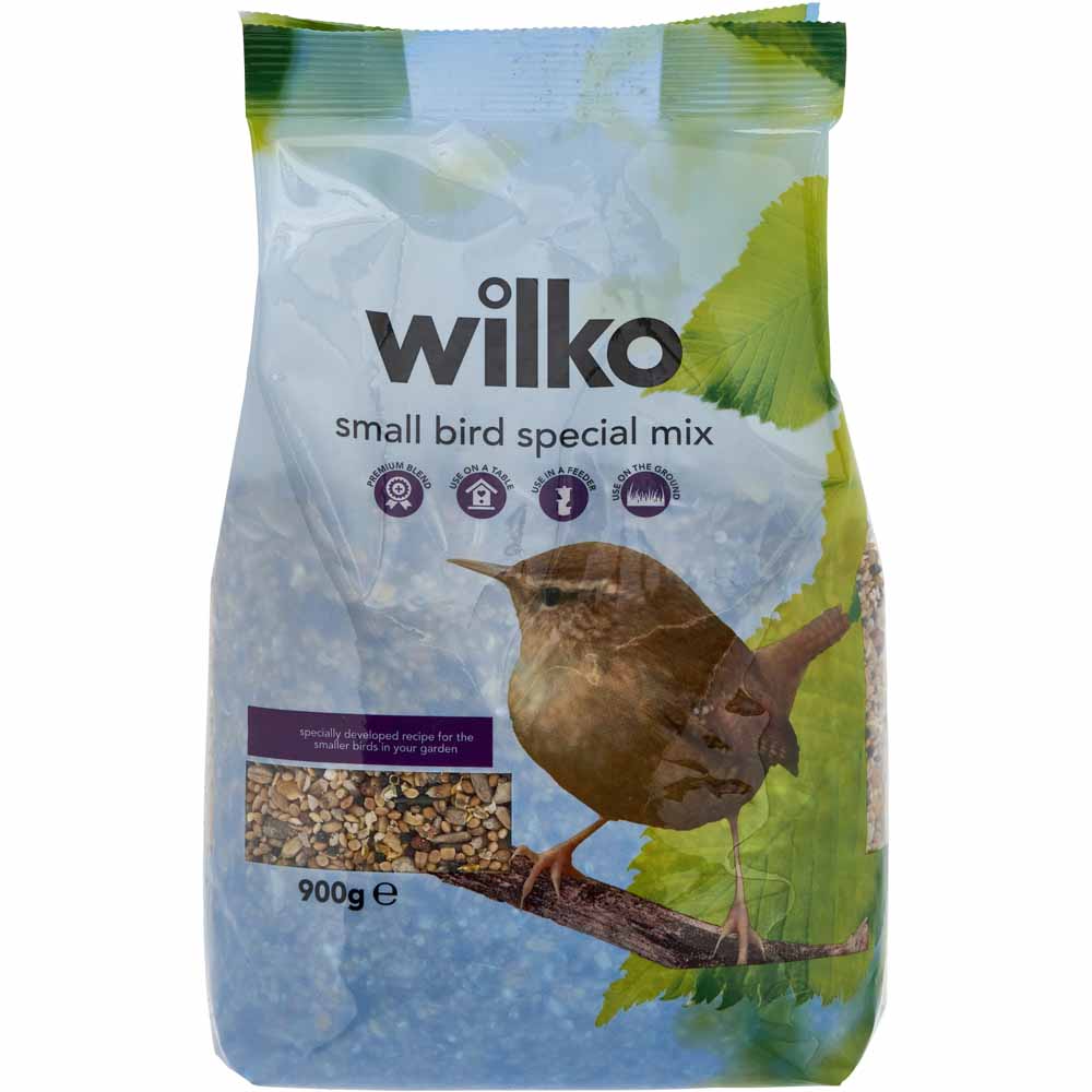 Wilko Wild Bird Special Mix Seed for Small Birds 900g Image 1