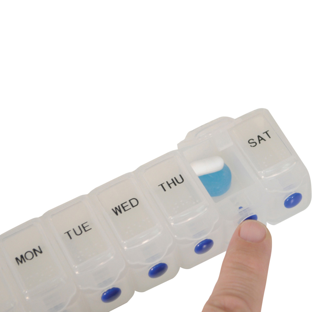 Aidapt Deluxe Weekday Pill Box Image 3