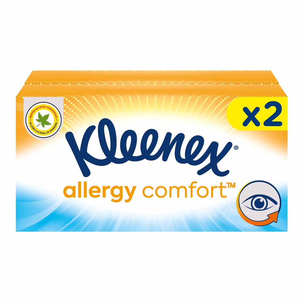 Kleenex Allergy Comfort Tissues Twin Box