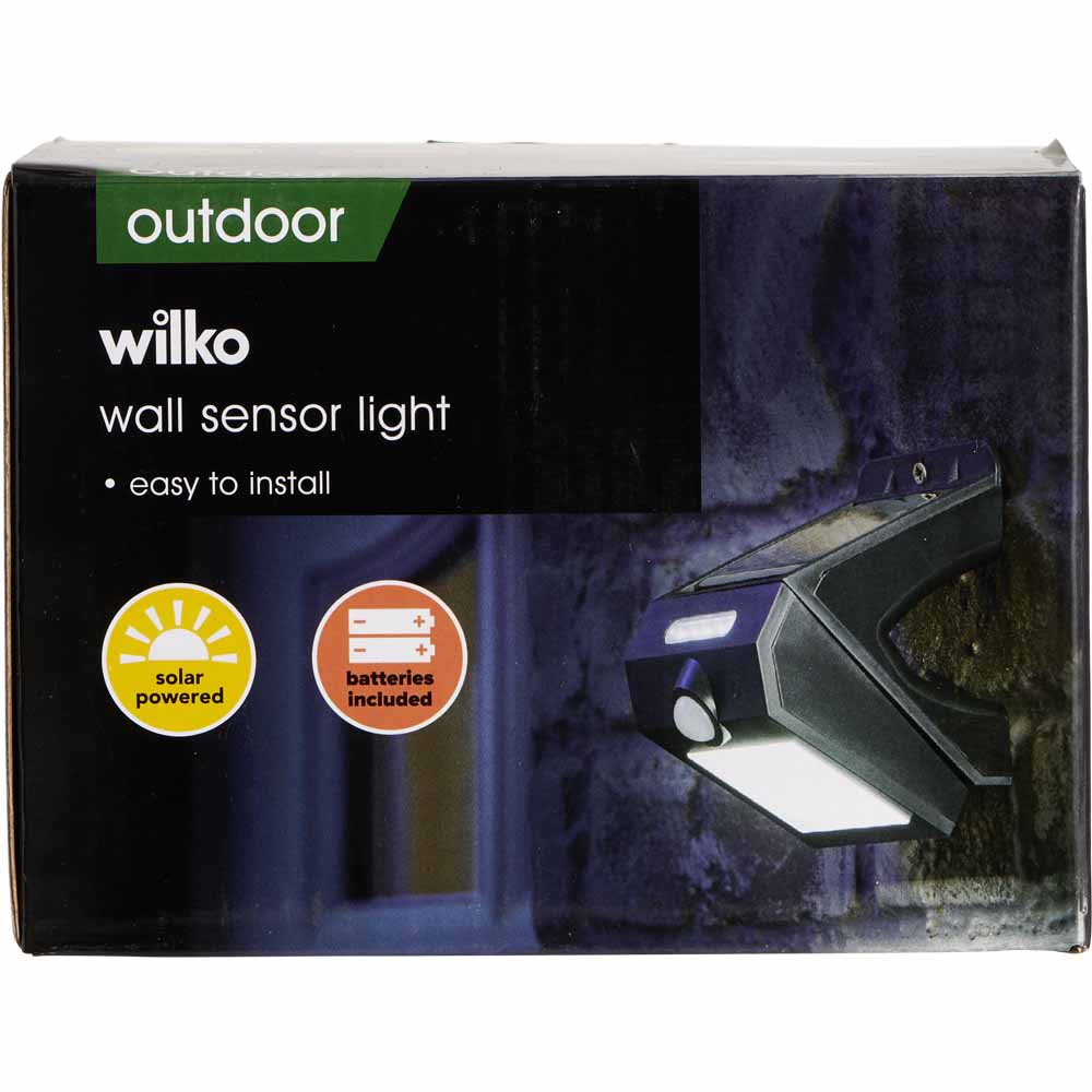Wilko Solar Sensor Premium Wall Light Image 6