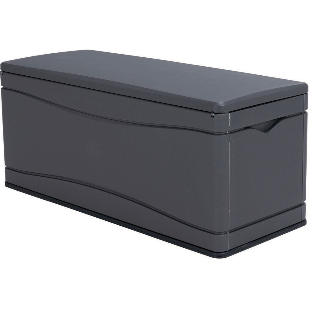 StoreMore Lifetime 500L Dark Grey Garden Storage Box Image 5
