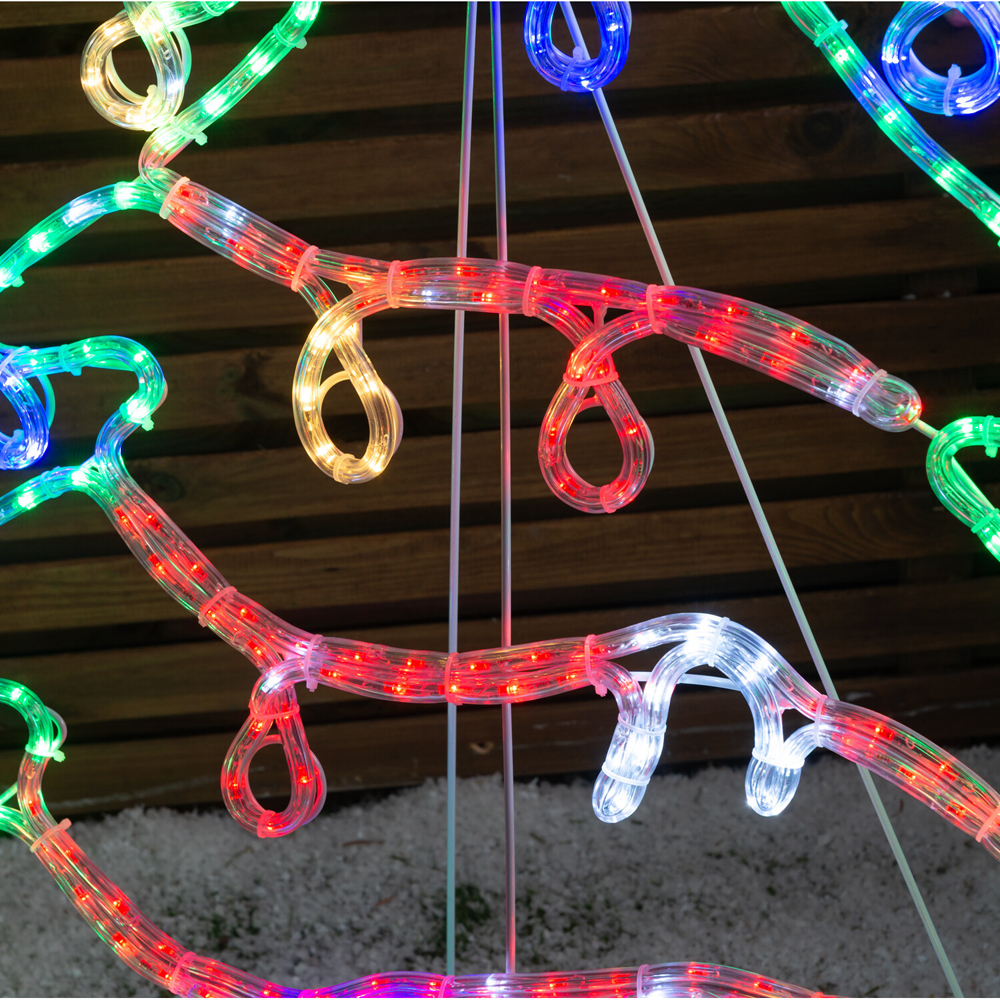 Festive Christmas Tree Rope Light Image 2