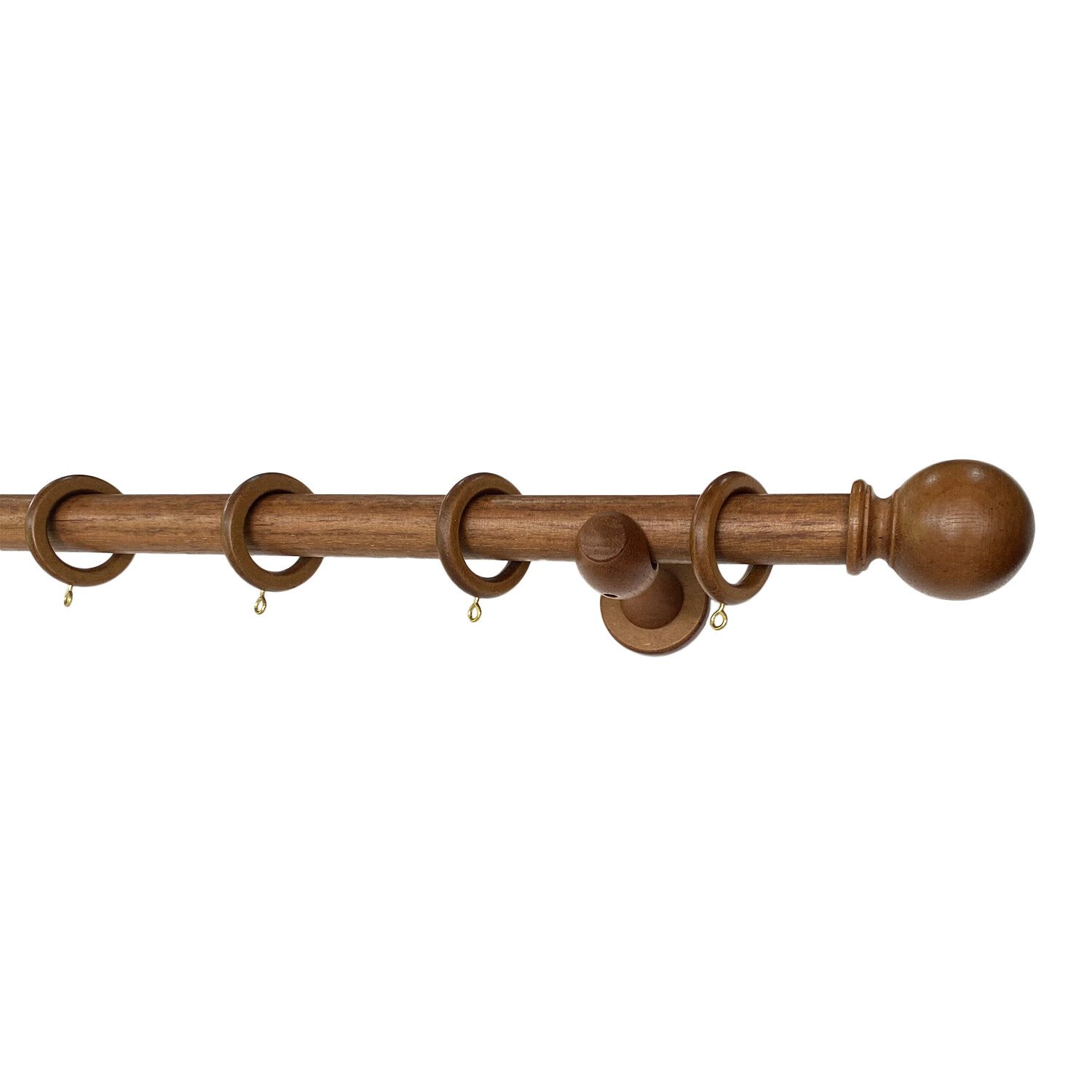 Richmond Curtain Pole - Biscuit / 150cm Image 1