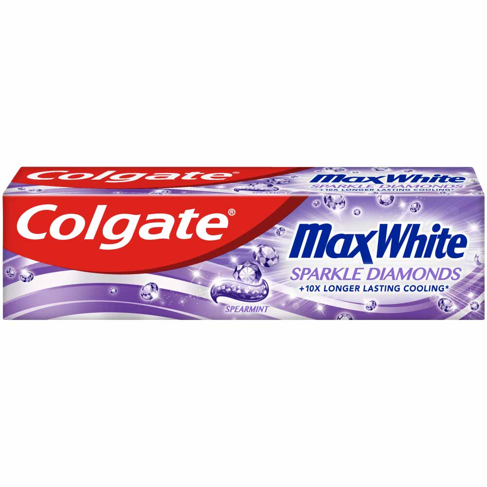 Colgate Max White Shine Crystals Toothpaste 75ml Image 2