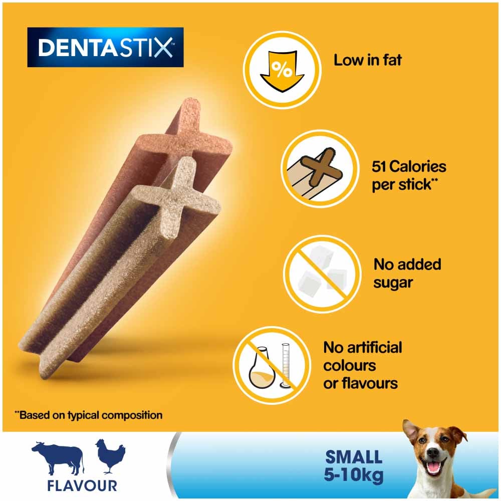 Pedigree Dentastix Daily Adult Small Dog Treats 35 Pack Case of 4 x 550g Image 6