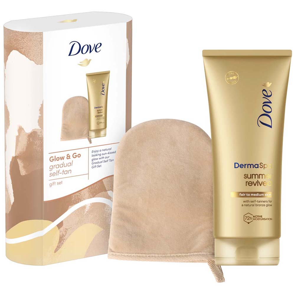 Dove Ready Steady Glow Collection Gift Set Image 3