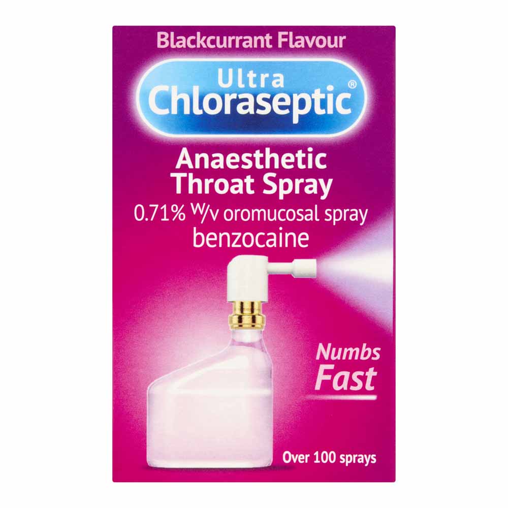 Ultra Chloraseptic Blackcurrant 15ml Image 1