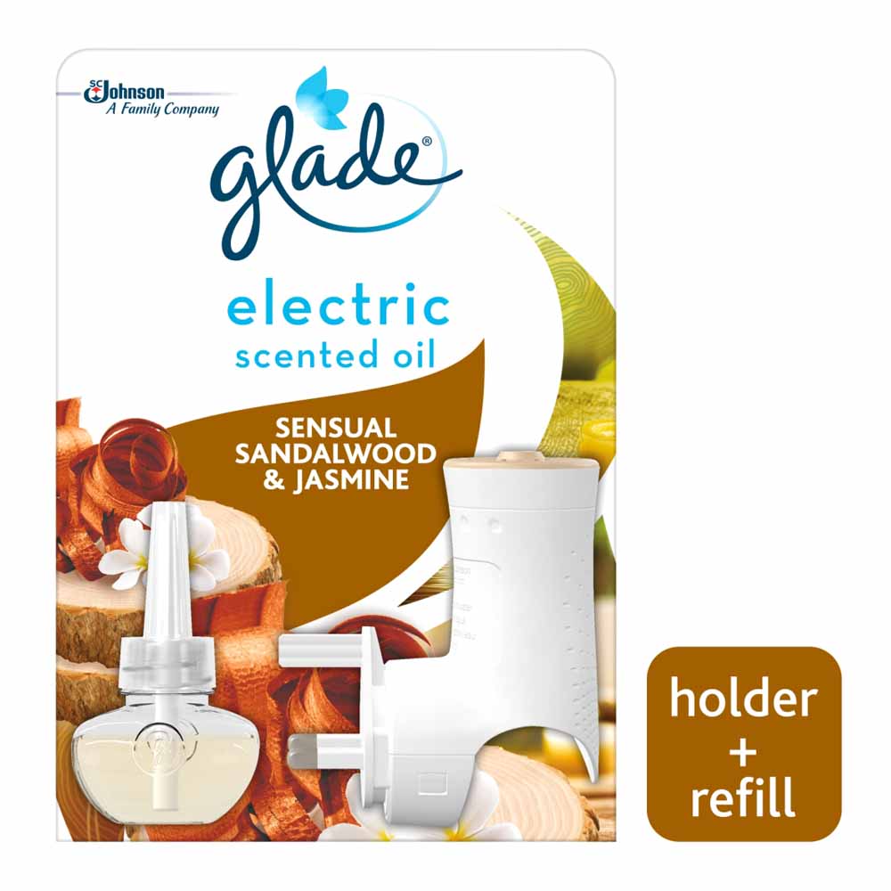 Glade Electric Scent Oil Sandal and Jasmine Plugin Image 1