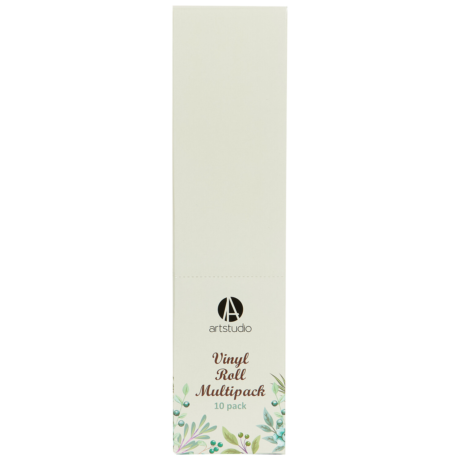 Pack of 10 Vinyl Rolls - Multicolour Image 2