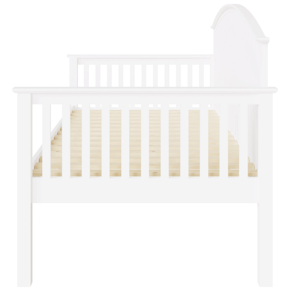 GFW Madrid Single White Wooden Day Bed Image 3