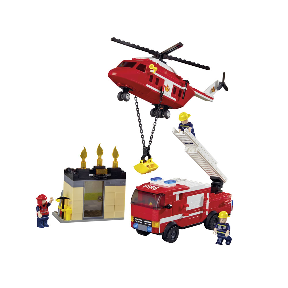 Wilko Blox Fire Rescue Large Set Image 2