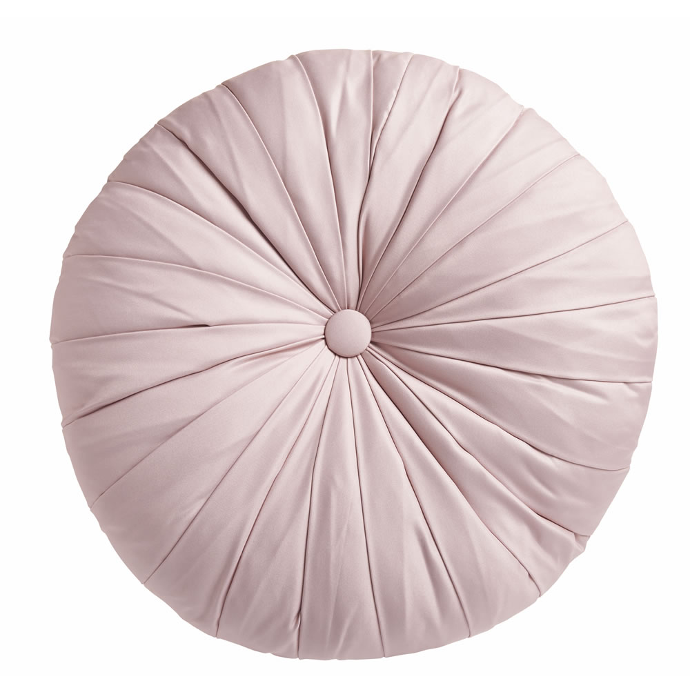 Wilko Blush Mini Round Cushion 33 x 33cm Image