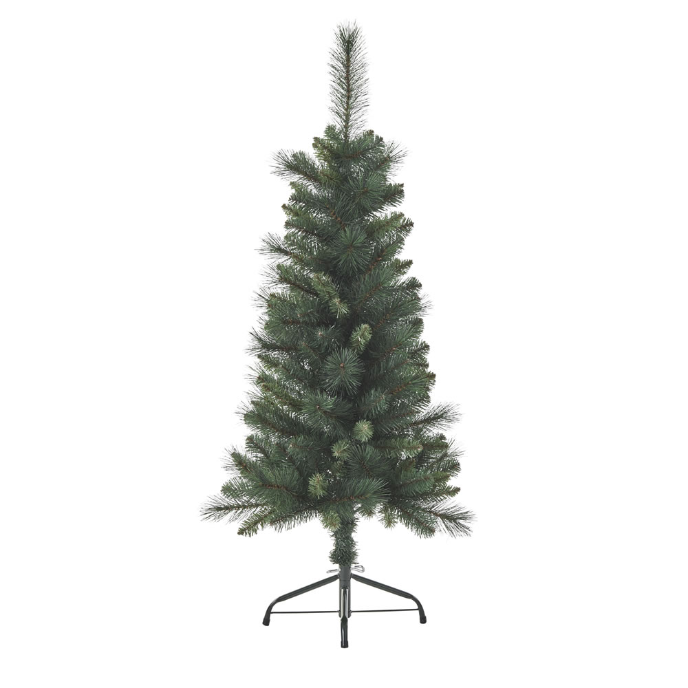 Wilko 4ft Mixed Needle Tips Alpine Artificial     Christmas Tree Image 1