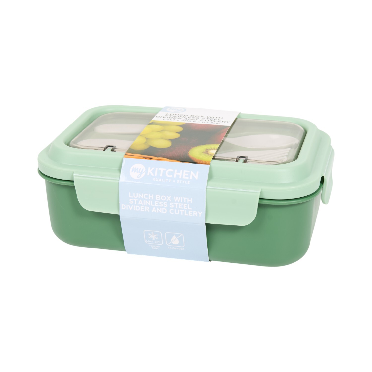 Lunch Box with Cutlery Image 5