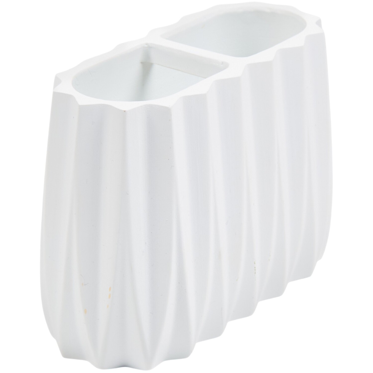 Milan Toothbrush Holder White Image 3