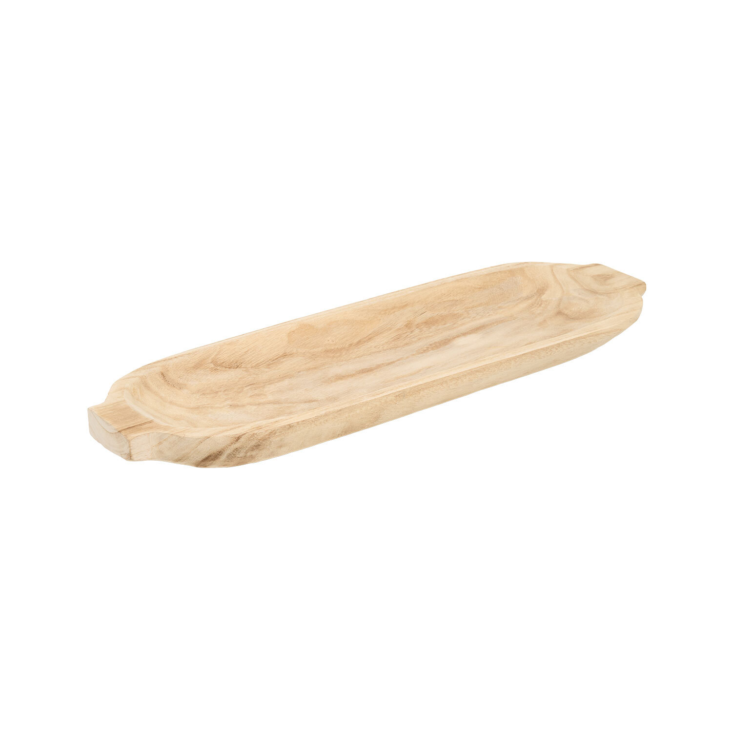 Wooden Finish Dough Bowl Natural Image 4