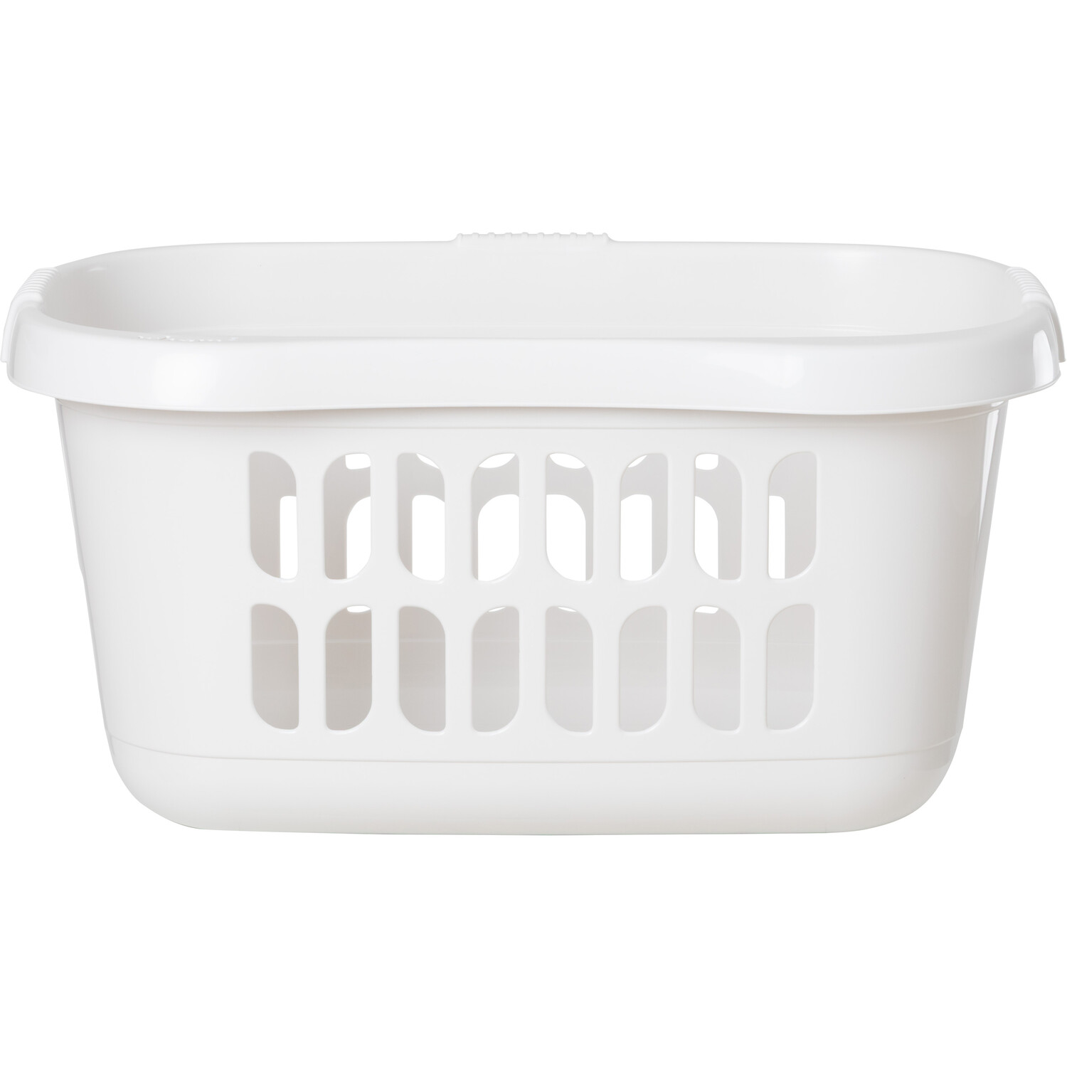 Wham Hipster Oval Laundry Basket Snow White Image 2