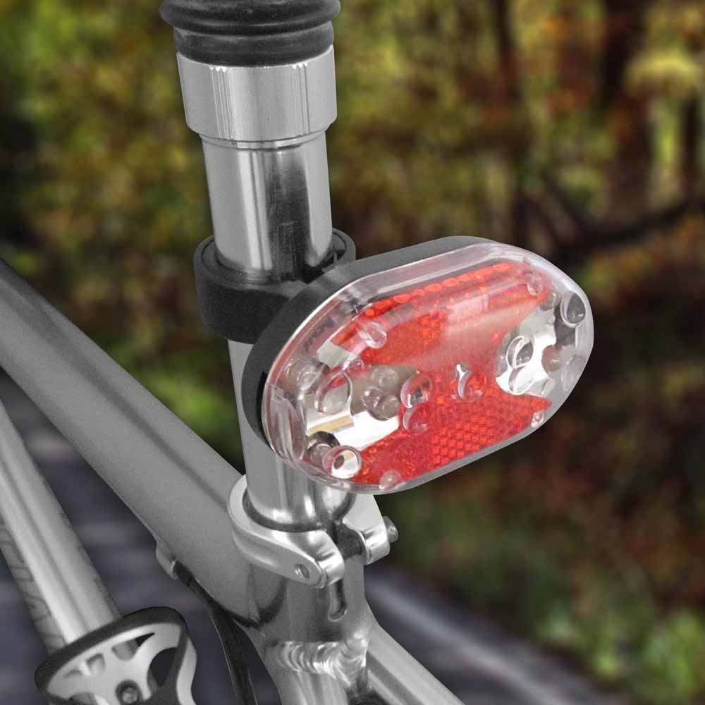 Wilko Front and Rear LED Bike Light Set Image 3