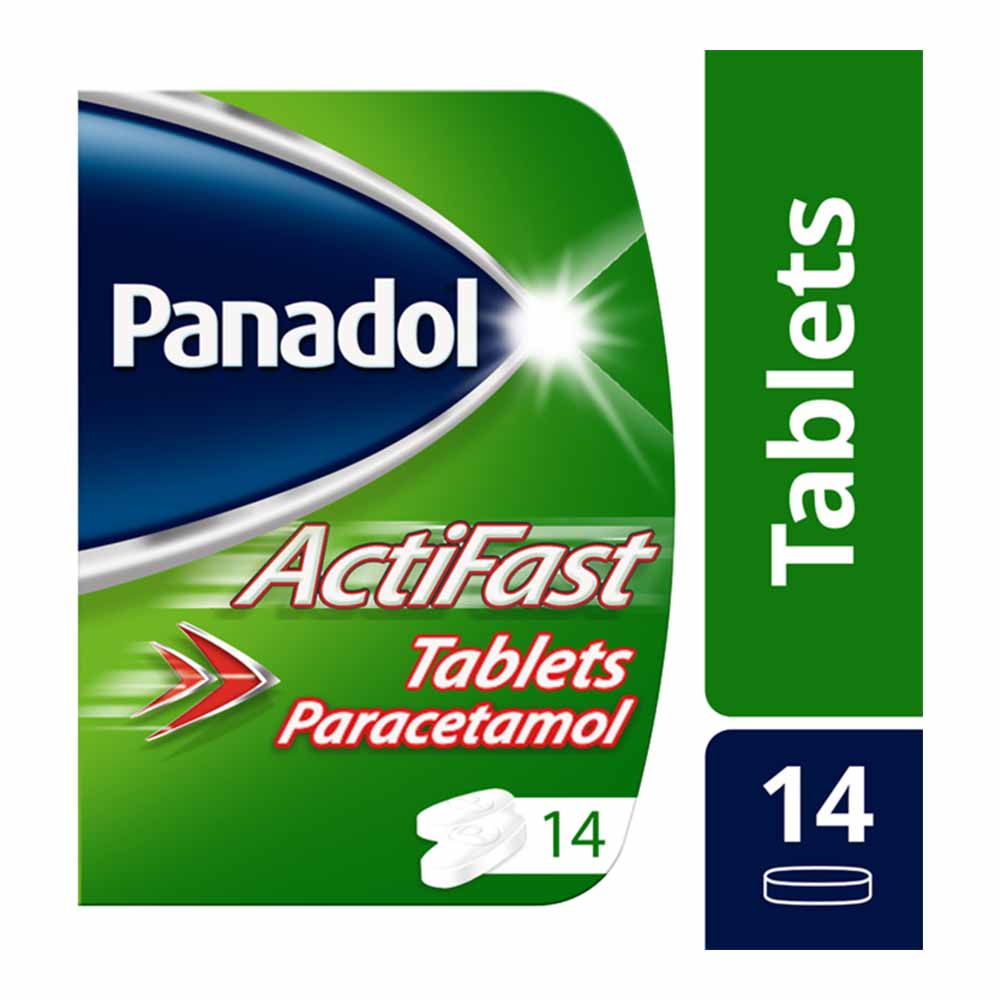 Panadol Actifast 500mg Tablets 14 Pack Image 1