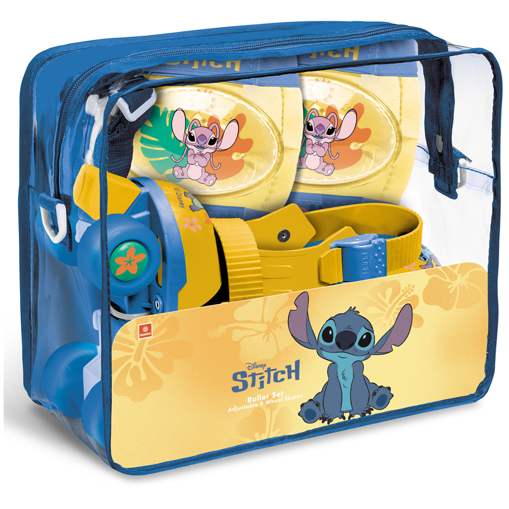 Mondo Kids Disney Stitch Adjustable Quad Roller Skates Image 3