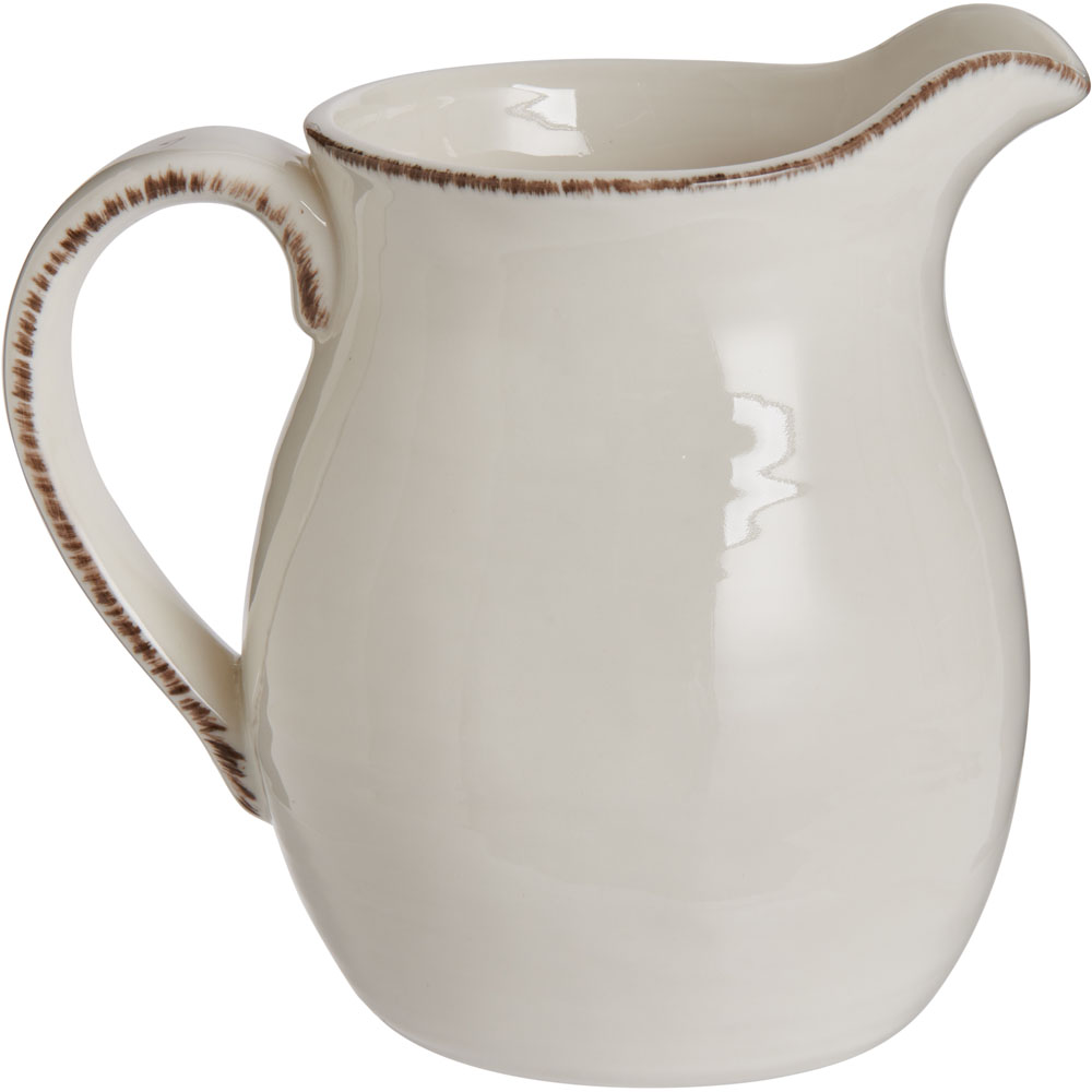 Wilko Embossed Flower Jug Wilko
