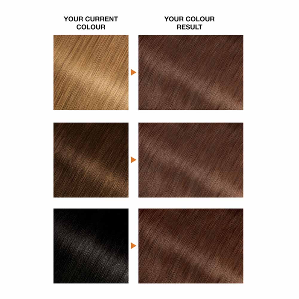 Garnier Belle Color 6 Natural Light Brown Permanent Hair Dye Image 4