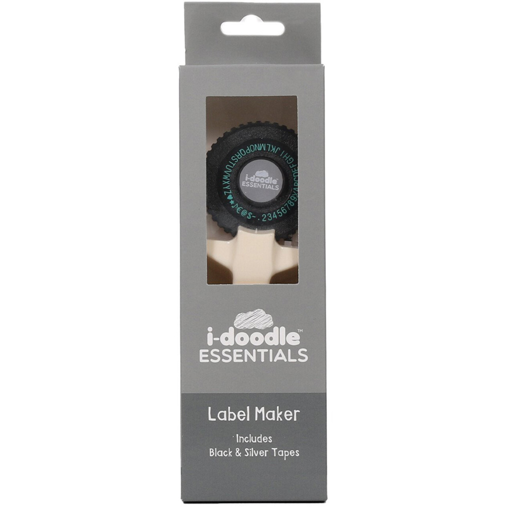 Label Maker With Two Coloured Tapes Image 1