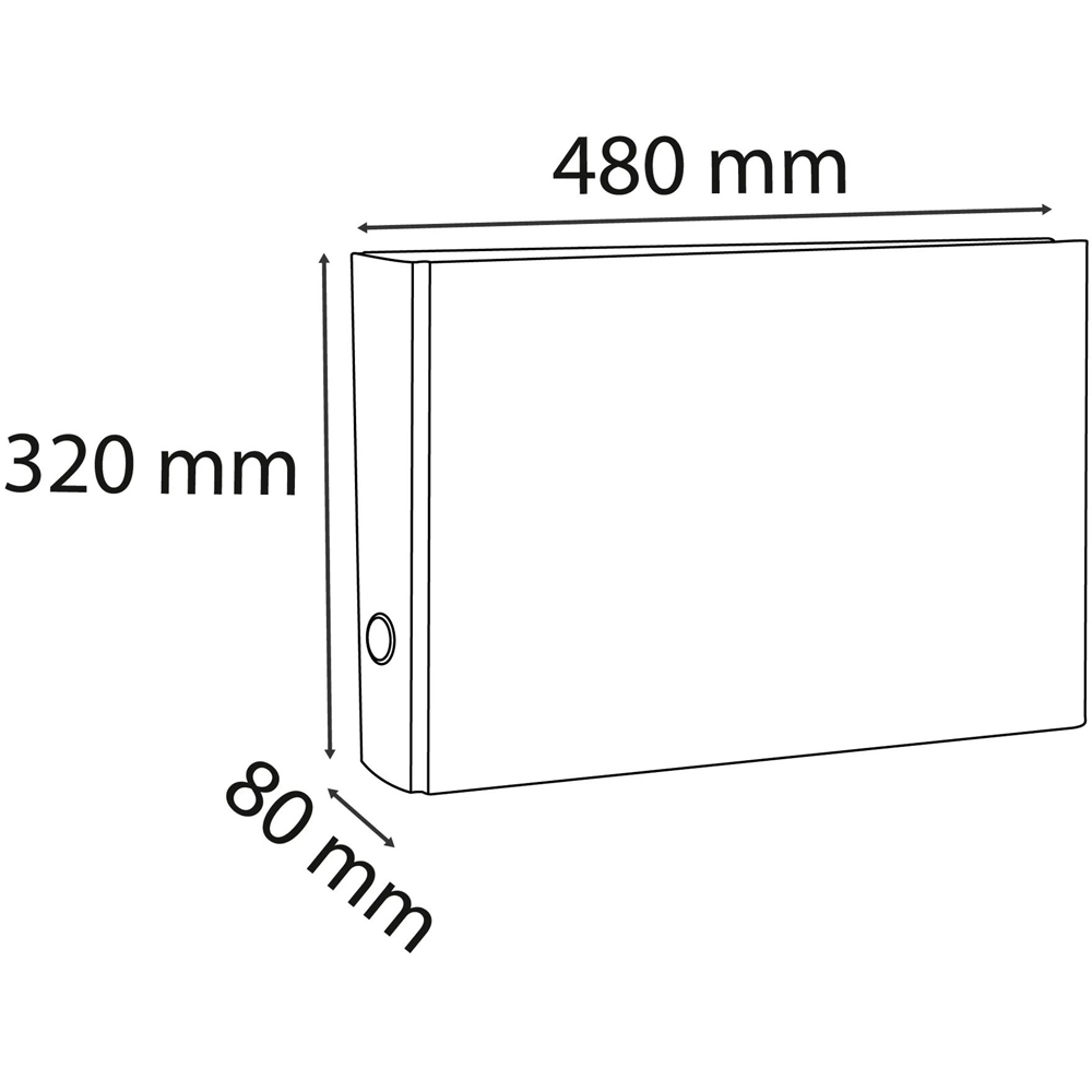 Exacompta PremTouch A3 Grey Lever Arch File 4 Pack Image 7