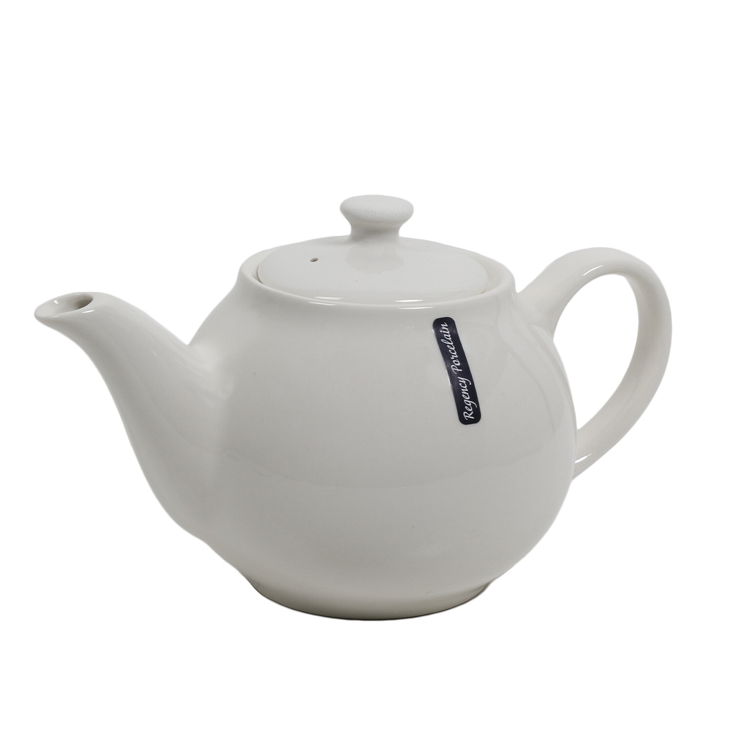 Regency Porcelain White Teapot Image 2