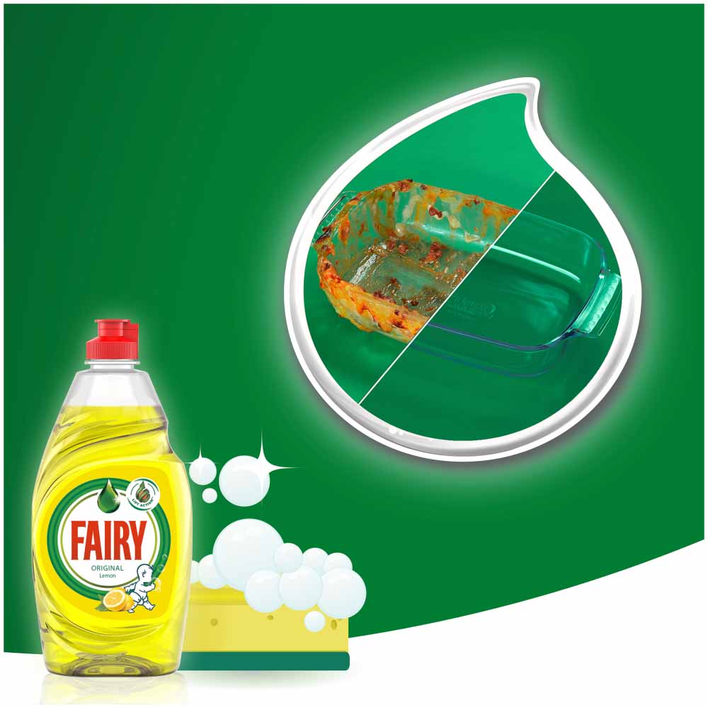 Fairy Lemon Dish Washing Liquid 1150ml Image 3