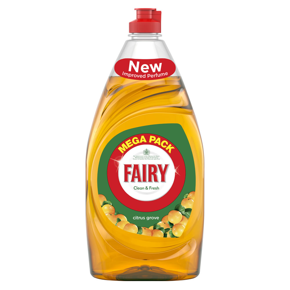Fairy Citrus Grove Washing Up Liquid 820ml Image
