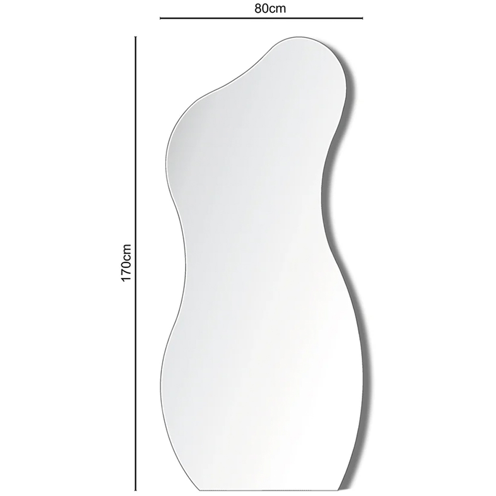 HGD Lesina Frameless Full-Length Pond Mirror 170 x 80cm Image 5