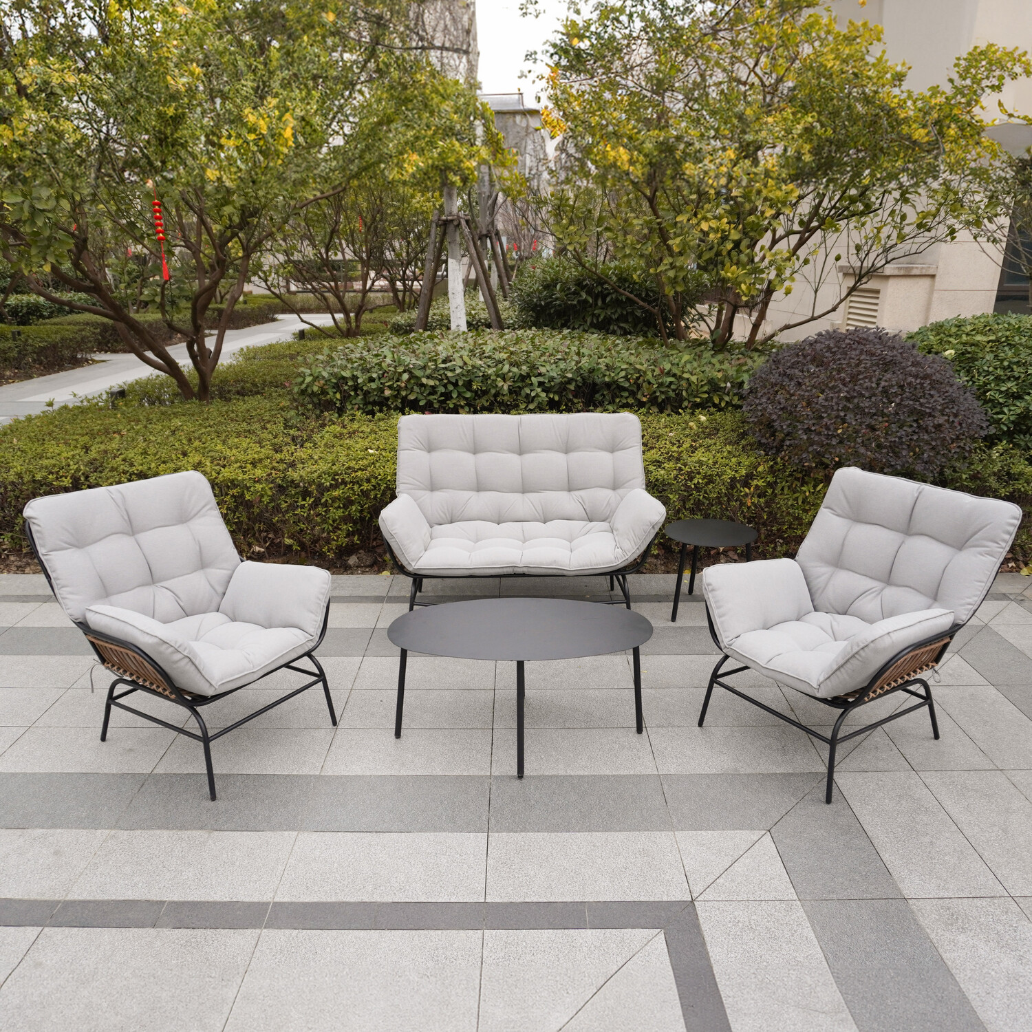 Odette Sofa Set - Grey Image 1