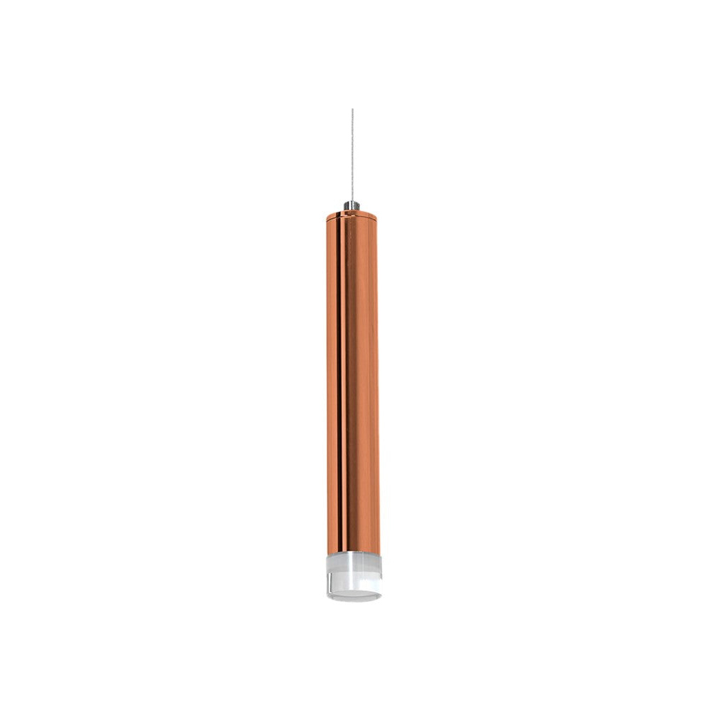 Milagro Copper Metallic LED Pendant Lamp 230V Image 4