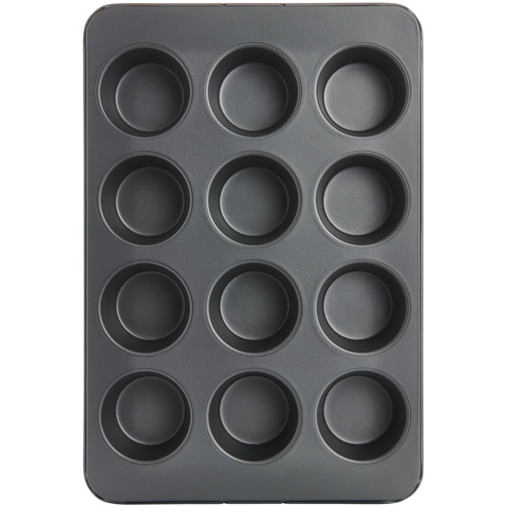 Store & Order 12 Cup Muffin Tray 37cm 0.4mm Gauge Image 2