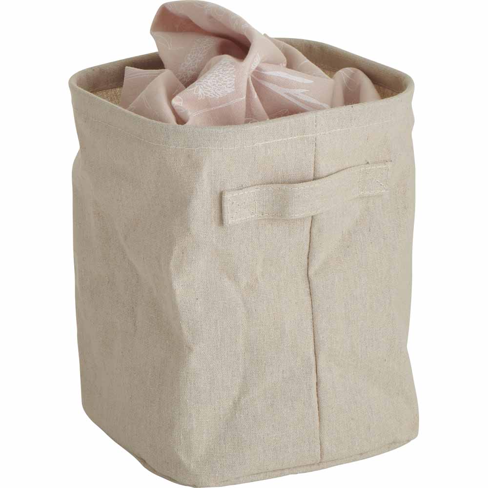 Wilko Small Polyester Basket Wilko