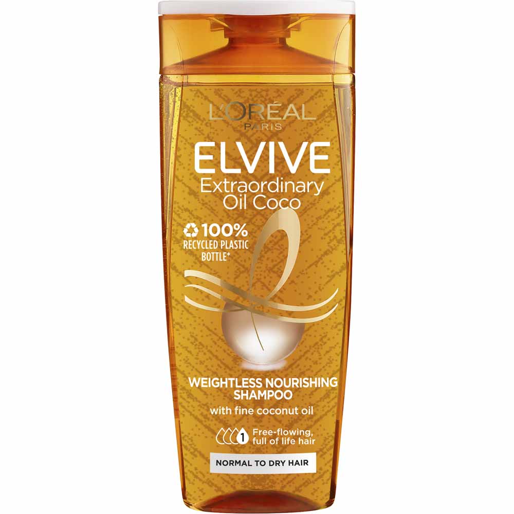 L'Oreal Paris Elvive Extraordinary Oil Coconut Shampoo 300ml Image 2