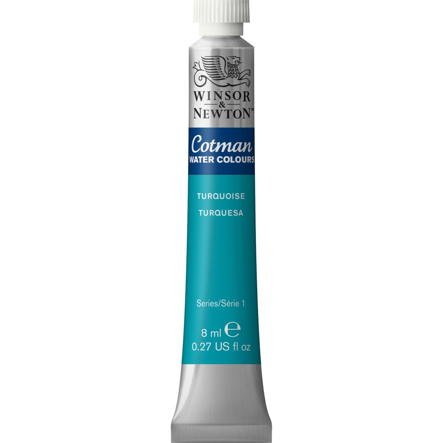 Winsor and Newton Cotman Watercolour Paint - Turquoise Image 1