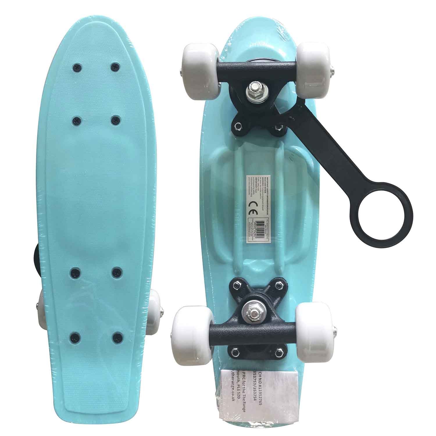 Mini Plastic Skateboard Image 2