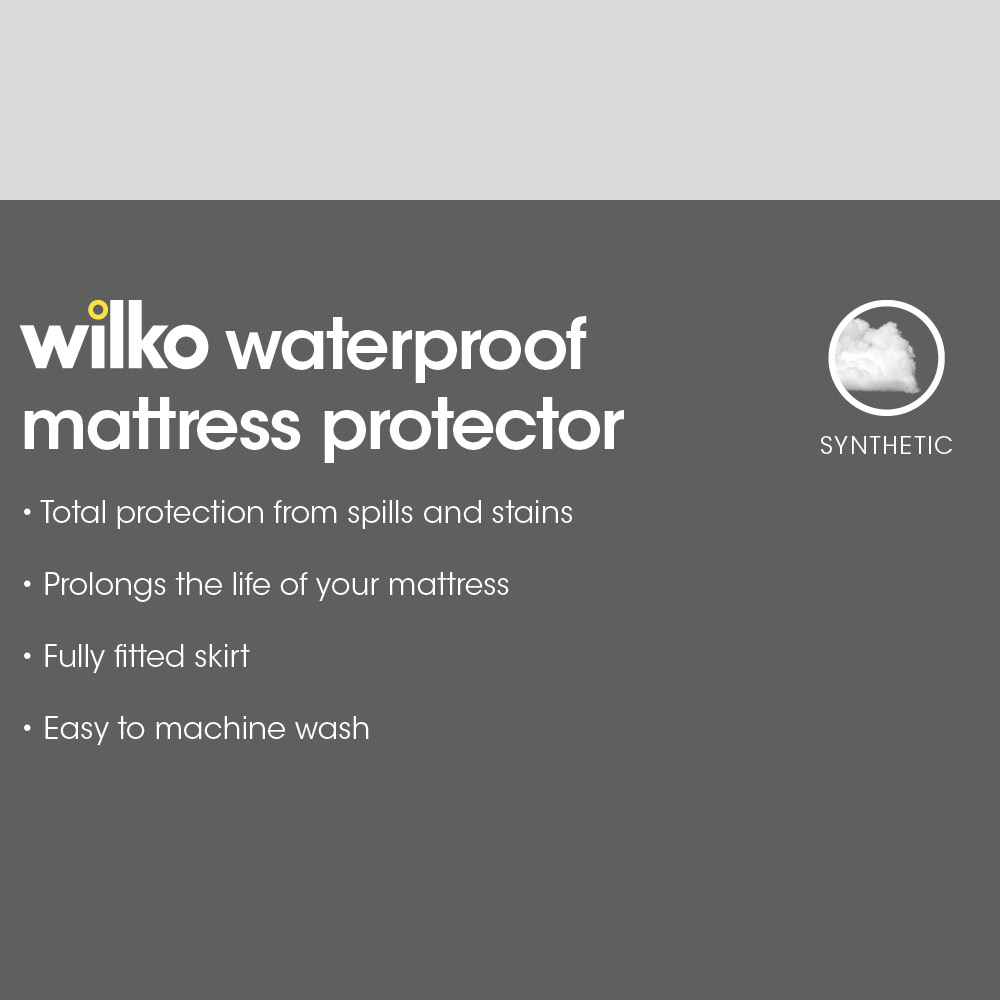 Wilko Double Waterproof Mattress Protector Image 4